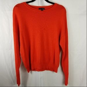 Top Shop | Red Orange Lightweight Sweater in Women